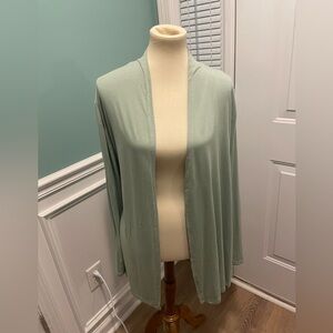 Women’s Seafoam Green Long Sleeve Lightweight Cardigan XL NWT